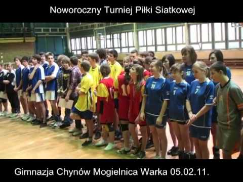 Gimnazjalne Zawody Piłki Siatkowej – CeSiR Warka – 5 lutego 2011