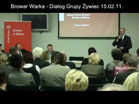 Browar Warka – Konferencja „Dialog Grupy Żywiec” – 15 lutego 2011