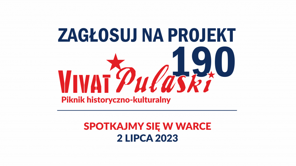 Zagłosuj na projekt 190 w Budżecie Obywatelskim Mazowsza!